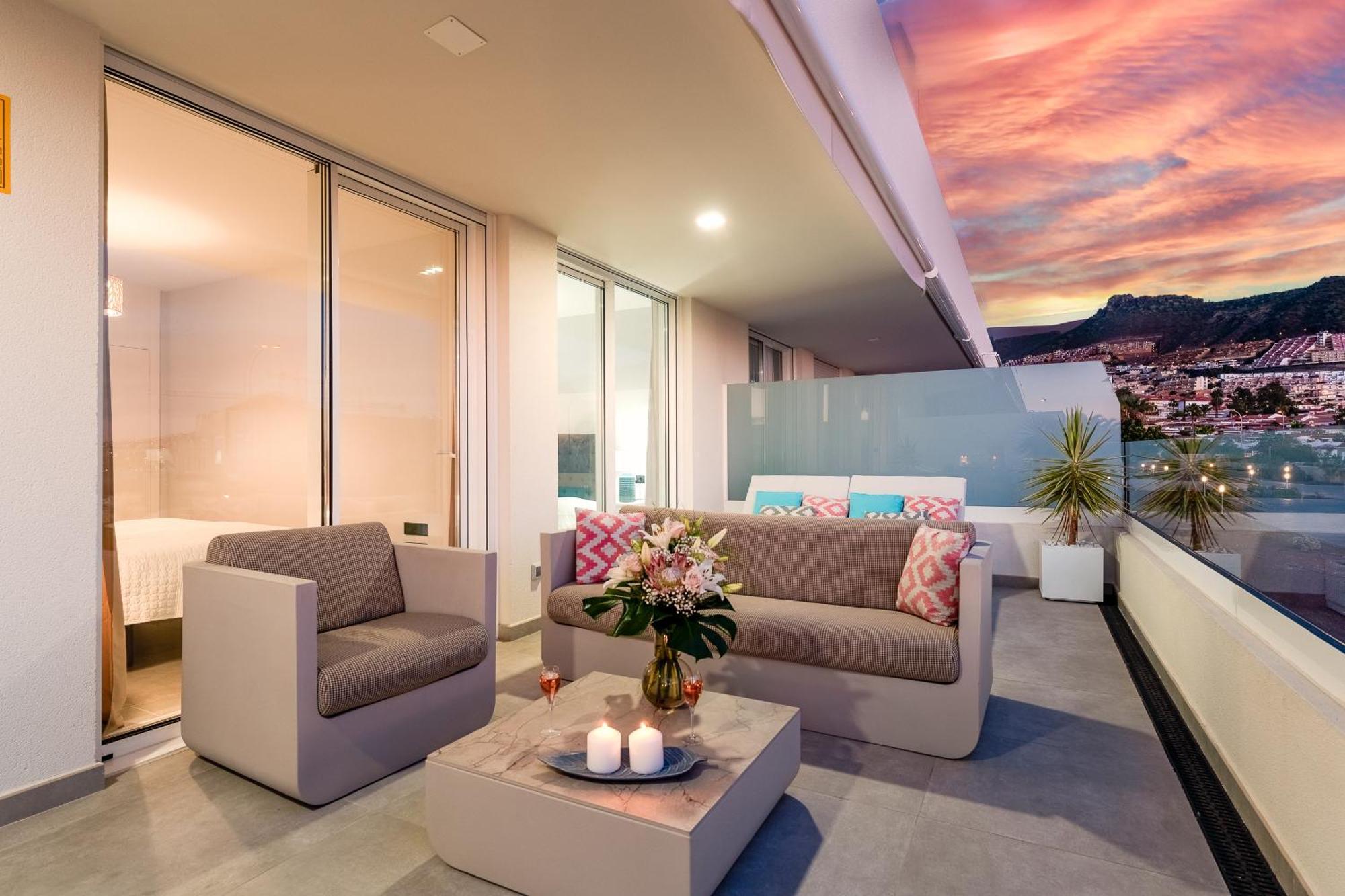 Modern New Terrazas De Costa Adeje. Heated Pool, Big Terrace And Private Parking Costa Adeje (Tenerife)