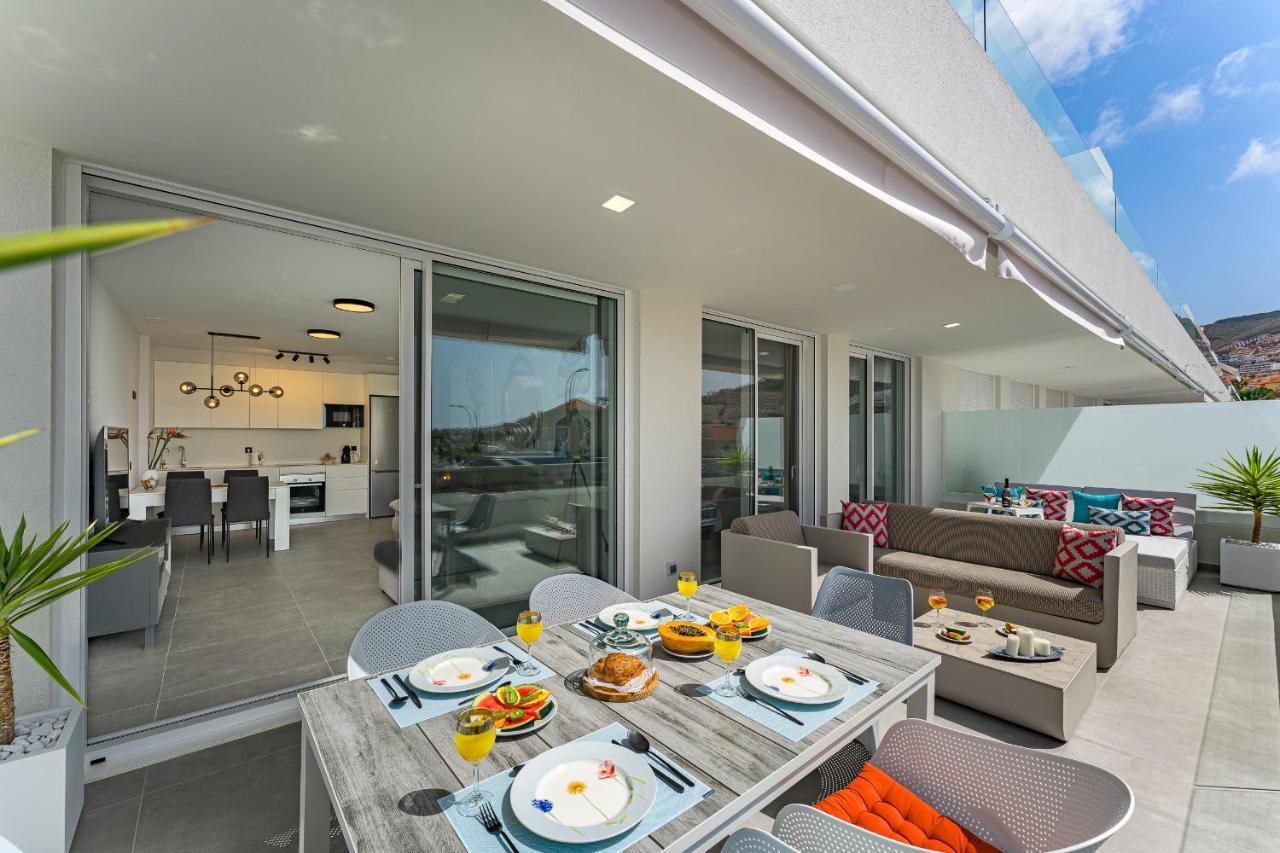 Apartamento Modern New Terrazas De Costa Adeje. Heated Pool, Big Terrace And Private Parking