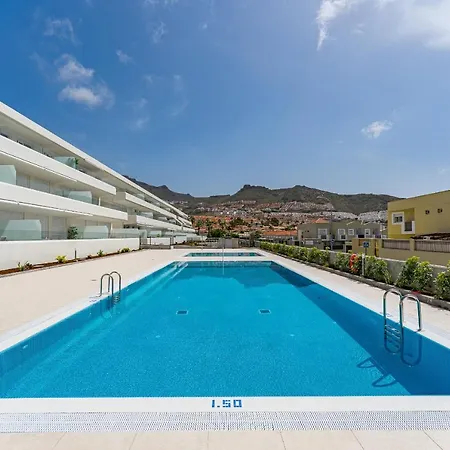 Modern New Apartment Las Terrazas De Costa Adeje. Heated Pool, Big Terrace And Private Parking Exterior foto